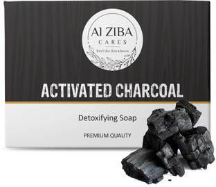 ALZIBA CARES ACTIVATED CHARCOAL DETOXIFYING SOAP