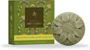 organiko Skin Care Nourishing Deep Cleansing Soap For All Skin Types (Tea Tree)