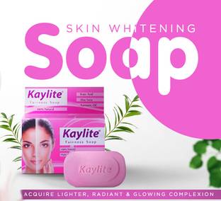 Kaylite whitening soap for glowing skin men & women (2 x 75 g)(Pack of 2)