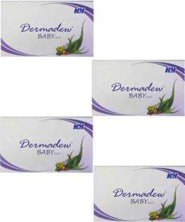 H&H For dermadew baby bath soap hai (Pack of 4*75g)