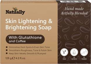 Natually Skin Lightening & Brightening Soap| Glutathione & coffee