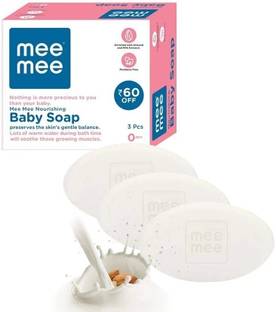 MeeMee NOURISHING BABY SOAP SET OF 3 S