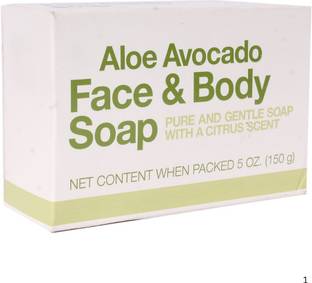 MATICSHINE Aloe Avocado Body Soap with Citrus Scent, Moisturizing