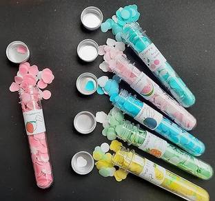 asija makeovers Paper Soap Bottle Paper Soap Clean Soft Bath For Travel Flower Design Bottle