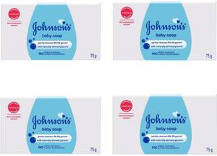 JOHNSON'S Baby Soap 75 gm ( Pack of 4 )