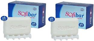 Sofibar Syndet Bar pH 5.5 (Pack of 2*75 GM) 150 GM
