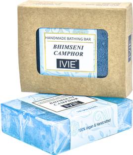 IVIE Handmade Bhimseni Moisturizing Soap 100 gm (3.50z ) Pack of 4