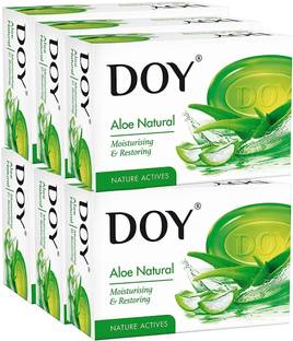 Doy Aloe Natural Soap, 125g (Pack Of 6)