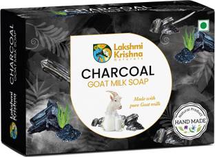 Lakshmi Krishna Goat Milk Charcoal Soap