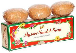 MYSORE SANDAL Bath Tablet trio soao (3 x 150 g)