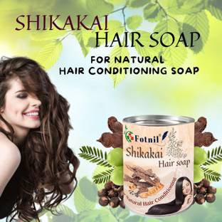 Fotnil hair conditioning hair soap 75gm, (Pack of 4)