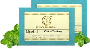 KHADI NATURAL Herbal Pure Mint Soap