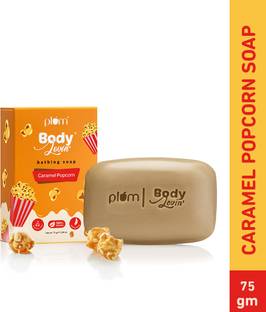 Plum BodyLovin' Caramel Popcorn Bathing Soap | All Skin Types | Sulphate-Free
