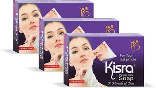 KISRA Premium Acne Prone Skin - Controls Acne Development - Clears Out Clogged Pores - Formulated Specially To Create A Barrier Against Acne Development – Pimple Care Soap