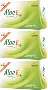 MORVIN Aloe E Soothing & Moisturizing Soap (Pack Of 3)