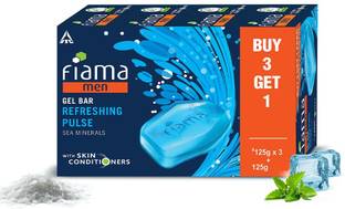 Fiama Men Men Gel Bar Refreshing Pulse