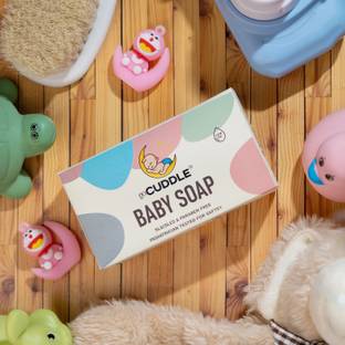 GO CUDDLE Little Baby Soap SoftNest Goodness Baby Soap Enriched with Organic Vitamin E,