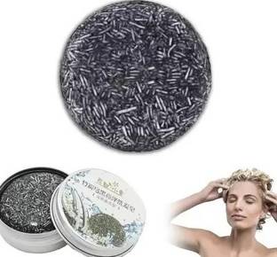 ESPLENTA Black Organic Natural Hair Nourishing Solid Shampoo Soap Bar( PACK OF 01 )