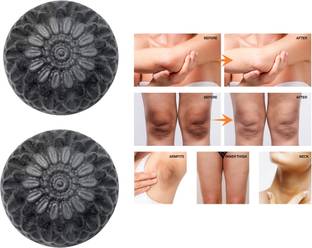 CHITAAKSH Activated Charcoal Bath Soap, Anti-Pollution Effect