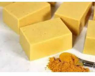 Royal Trends 100% organic turmeric melt and pour soap base with fragrance