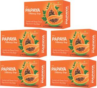 MORVIN INDIA PAPAYA SOAP-Skin Whitening With Natural Ingredients 75g Soap