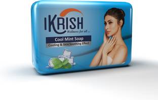 IKRISH Cool Mint Soap Set Of Five With Goodness of Watermelon & Mentha