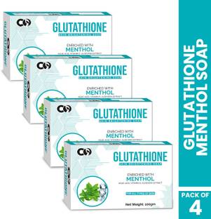 CO Luxury Glutathione Menthol Skin Brightening Soap | Kojic Acid & Aloevera Extract