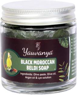 Yauvanya Black Moroccan Beldi Soap