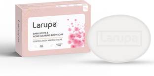 Larupa Dark Spots & Acne Clearing Body Soap | Prevents Body Acne, Bumpy Skin