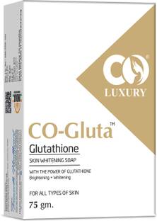 CO Luxury Glutathione Skin Whitening Soap with Kojic acid and Shea Butter