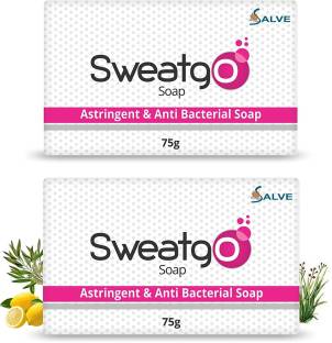 salve Sweatgo Anti-Perspirant, Astringent & Anti-bacterial Body Bathing Soap fresh