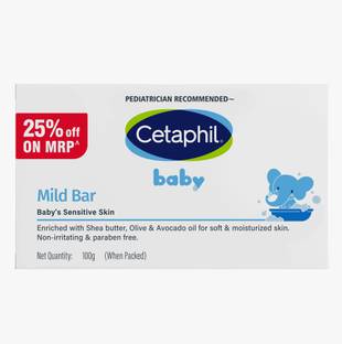 Cetaphil Baby Mild Bar - (100gm)