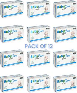 SBL Baby Care Soap Pack of 12 (75 GM×12) Best Care For Your Baby Say Bye To Tears