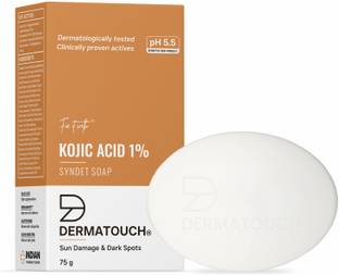 Dermatouch Kojic Acid 1% Soap with Glutathione | For Pigmentation & Sun damage