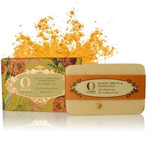 Ohria Ayurveda Haldi, Besan & Marigold Skin Brightening Traditional Bathing Bar - 4.2 oz