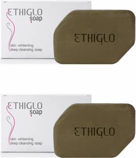 ETHIGLO Skin Lightening Soap with Kojic Acid, Glycolic Acid for radiant skin