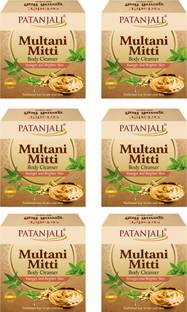 PATANJALI MULTANI MITTI BODY CLEANSER Soap Removing Dryness and Roughness of Skin PO6