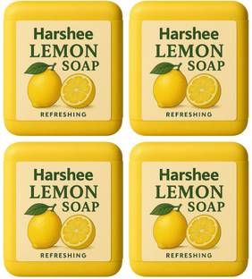 Harshee Natural lemon soap pck 4