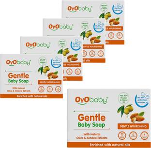 Oyo Baby "Baby's Sensitive Skin: Gentle Cleansing Soap Pack (Set of 5)"