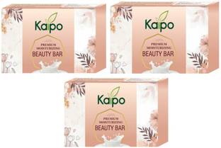 KAIPO Beauty Bar Soap with Vegetable Oils for Great Effect (3 Pack)