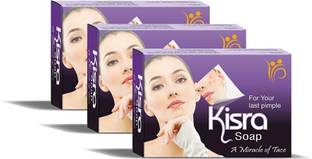 KISRA Pimple Care Soap for Acne, Sun Tan, Blemishes, Fine Line, Darkspots |Men, Women
