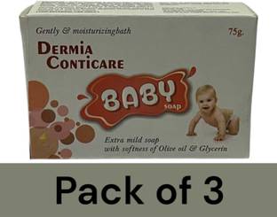 DOOMSDAY dermia conticare skin moisturising baby soap daily nourishing skin soap