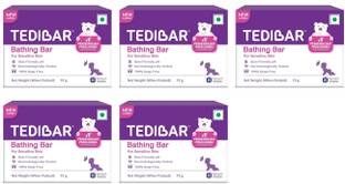 Tedibar Baby Bathing Bar 75 g x Pack of 5