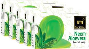 NTN Neem Tulsi Aloevera herbal soap 5*100g