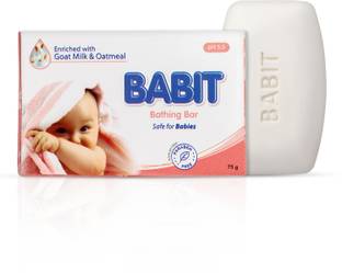 BABIT Baby Soap by with Goat Milk & Oatmeal | Hydrating & pH-Balanced