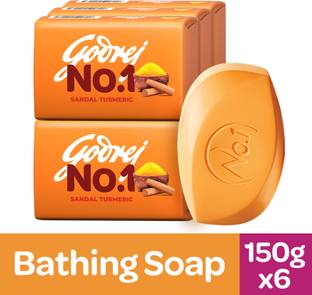 Godrej No.1 Sandal & Turmeric Bath Soap