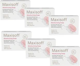 Maxisoft Moisturizing Soap 75 gm| Kokum Butter, Aloe Vera, Olive Oil