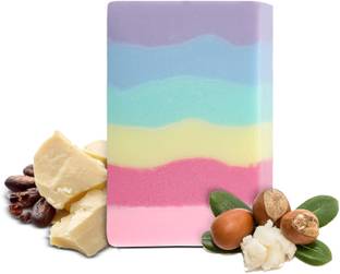 Raw Magic Rainbow Soap for Men Women Kids l Natural Buttery l Moisturize Gentle l All Skin