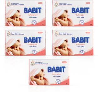 BABIT Baby Soap by with Goat Milk & Oatmeal | Hydrating & pH-Balanced