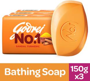 Godrej No.1 Sandal & Turmeric Bath Soap